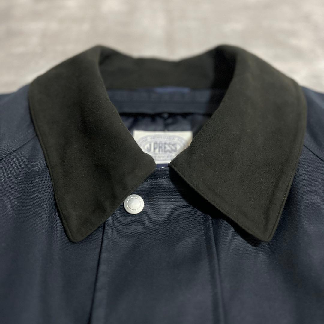 【美品】J.PRESS ライナー付 ハンティングジャケット M ネイビー