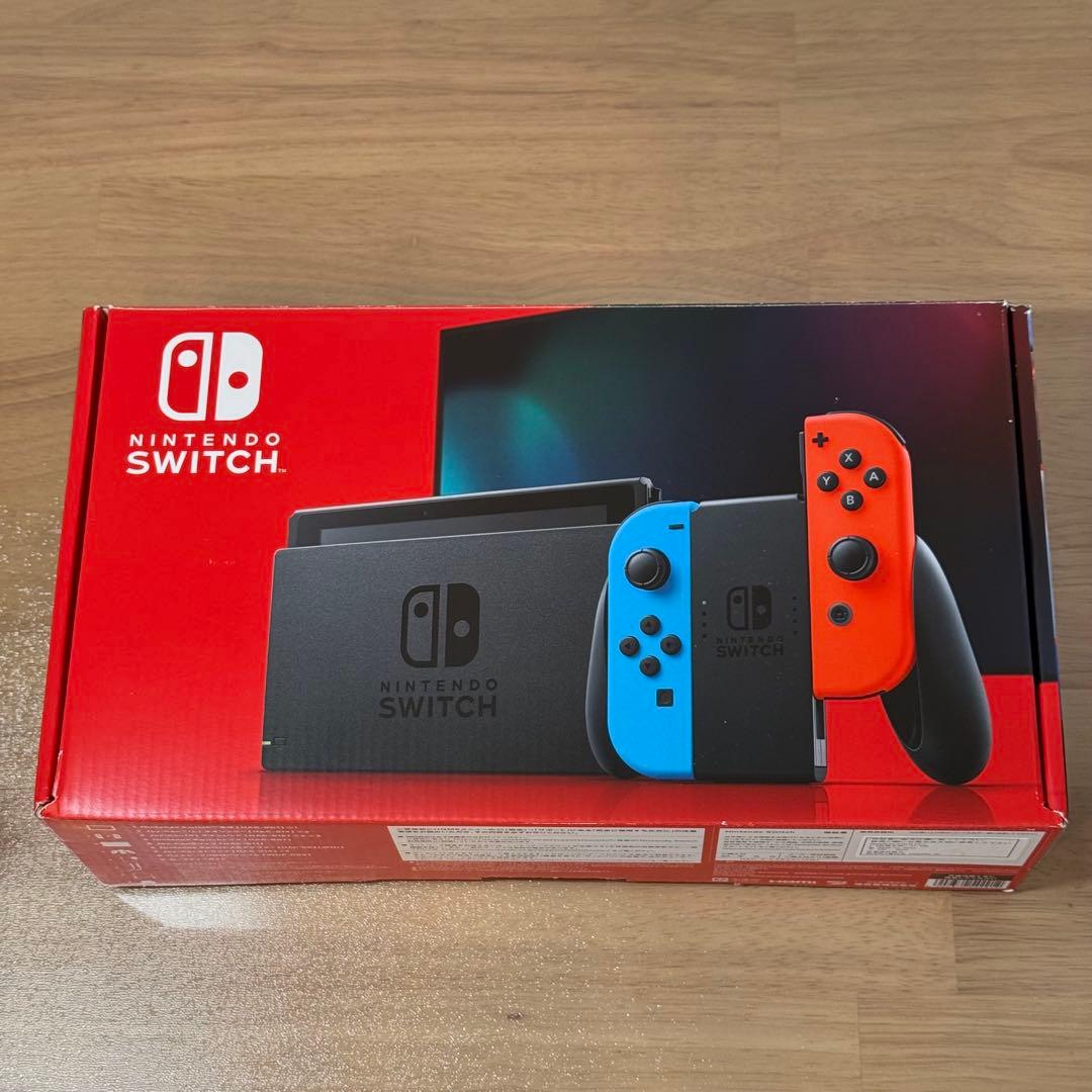 7-037 Switch 本体 バッテリー強化版 箱付き