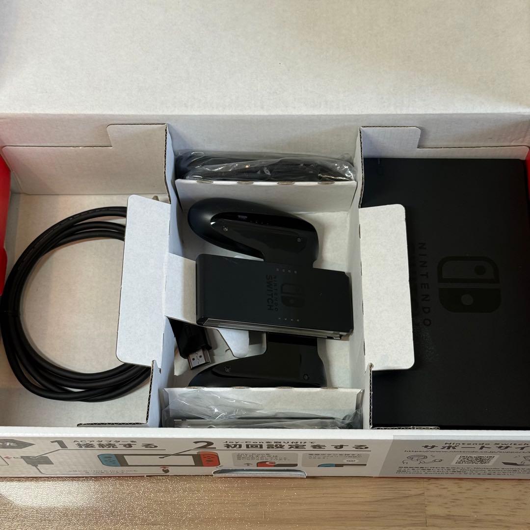 7-037 Switch 本体 バッテリー強化版 箱付き