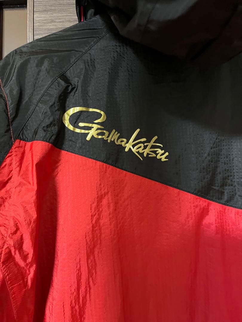がまかつ　ドライスーツ GM3598 ブラック/レッド
