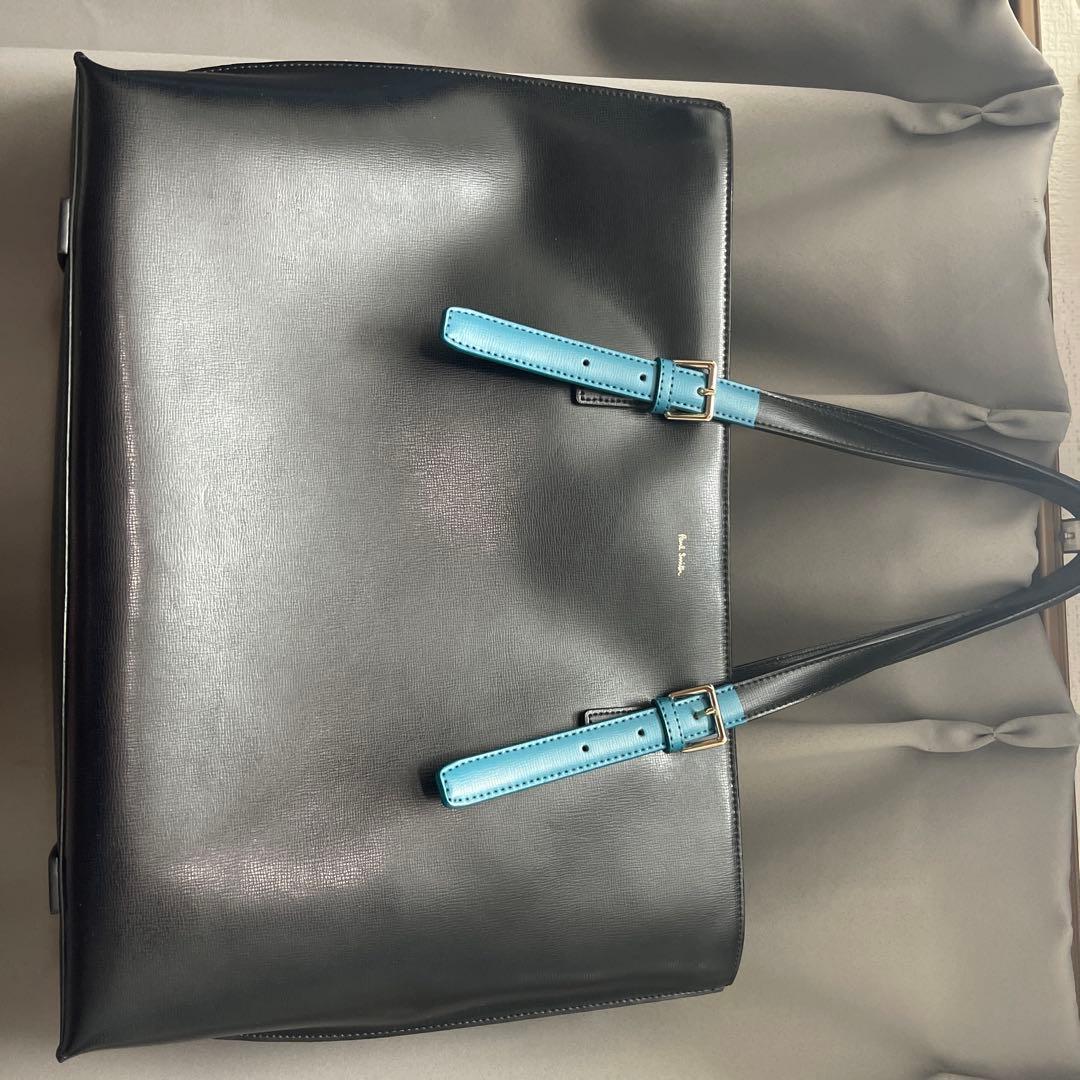 美品Paul Smith 黒 レザートートバッグ