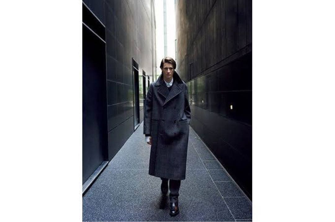 MARNI マルニ　ダブルチェスターコート　チェック 46 祐真　uomo掲載