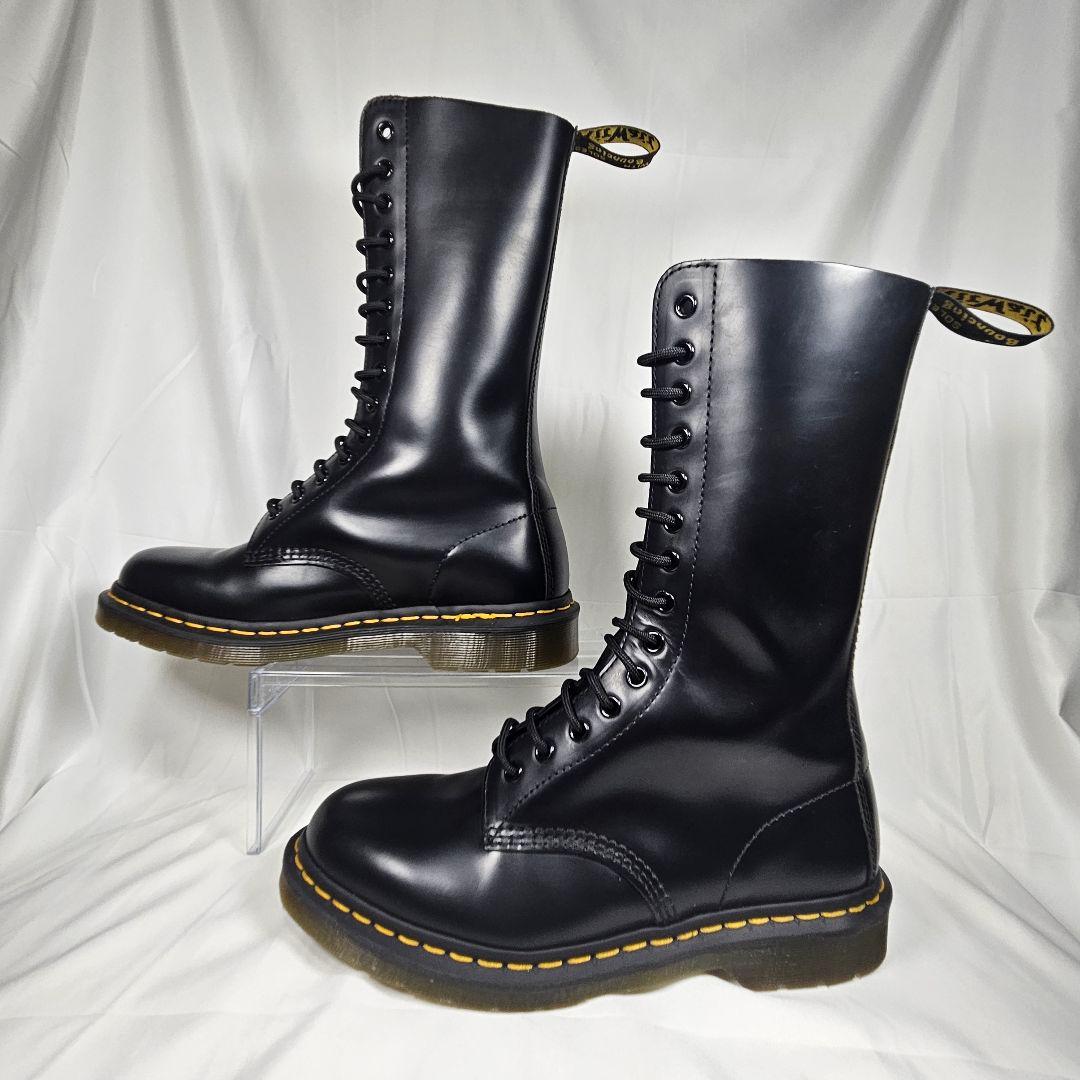 【美品】Dr.Martens ドクターマーチン 14ホール レースアップ 黒