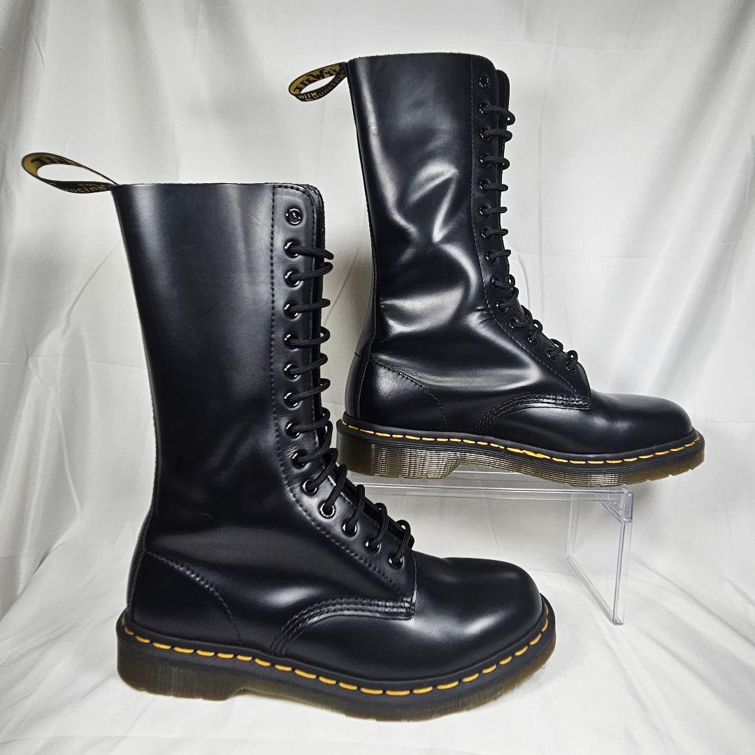 【美品】Dr.Martens ドクターマーチン 14ホール レースアップ 黒