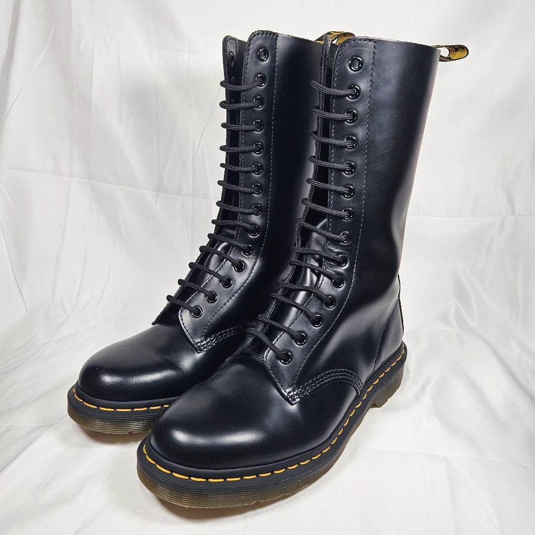 【美品】Dr.Martens ドクターマーチン 14ホール レースアップ 黒