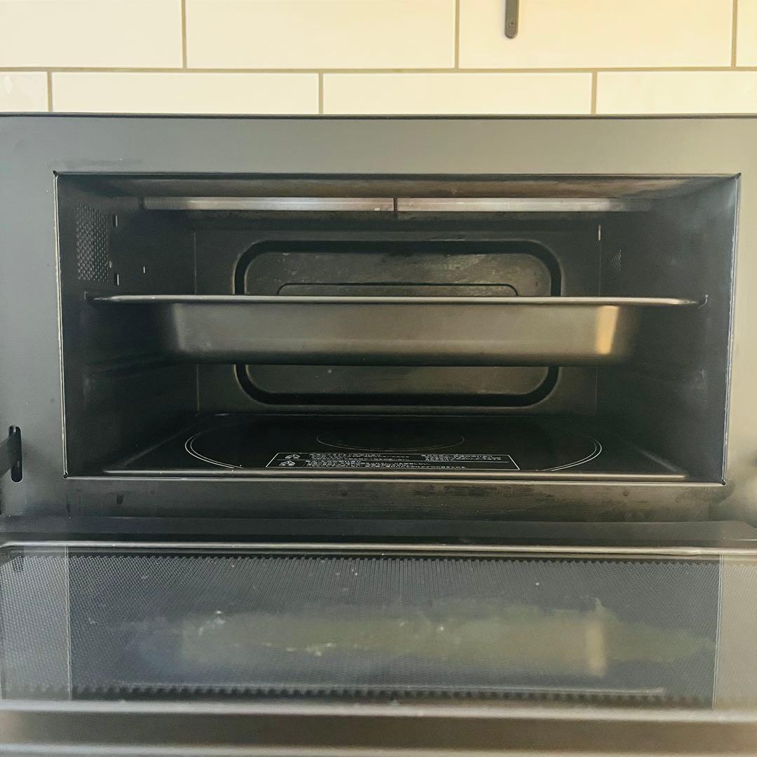 【2022年製/ジャンク】バルミューダ オーブンレンジ K04A ブラック 黒
