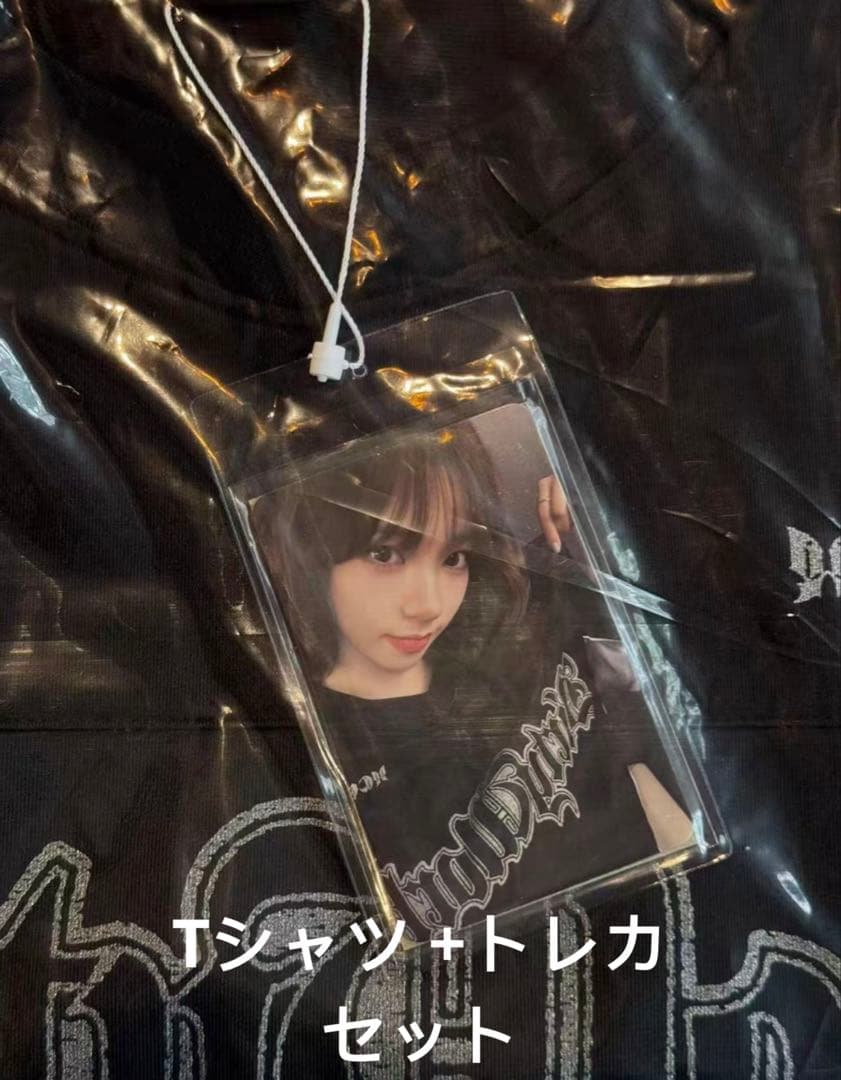 aespa Dirty Work ポップアップ Tシャツ トレカセット カリナ