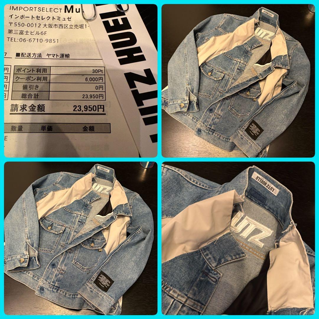 美品　LUTZ HUELLE デニムジャケット