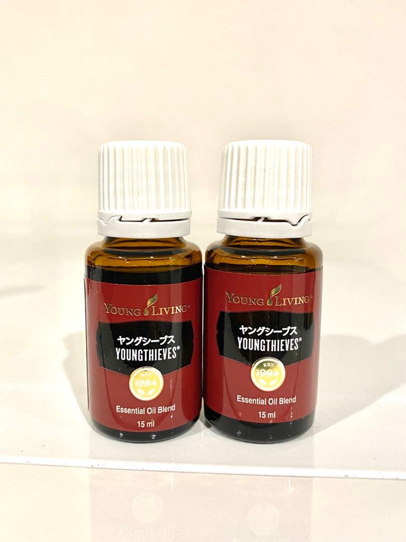 新品未開封！ヤングリビング ヤングシーブス2本 アロマ オイル 精油