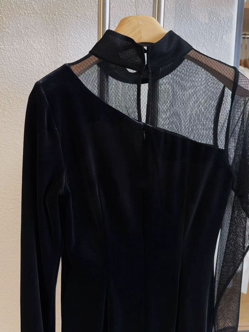 anuans シアーコンビタイトワンピース サイズ2