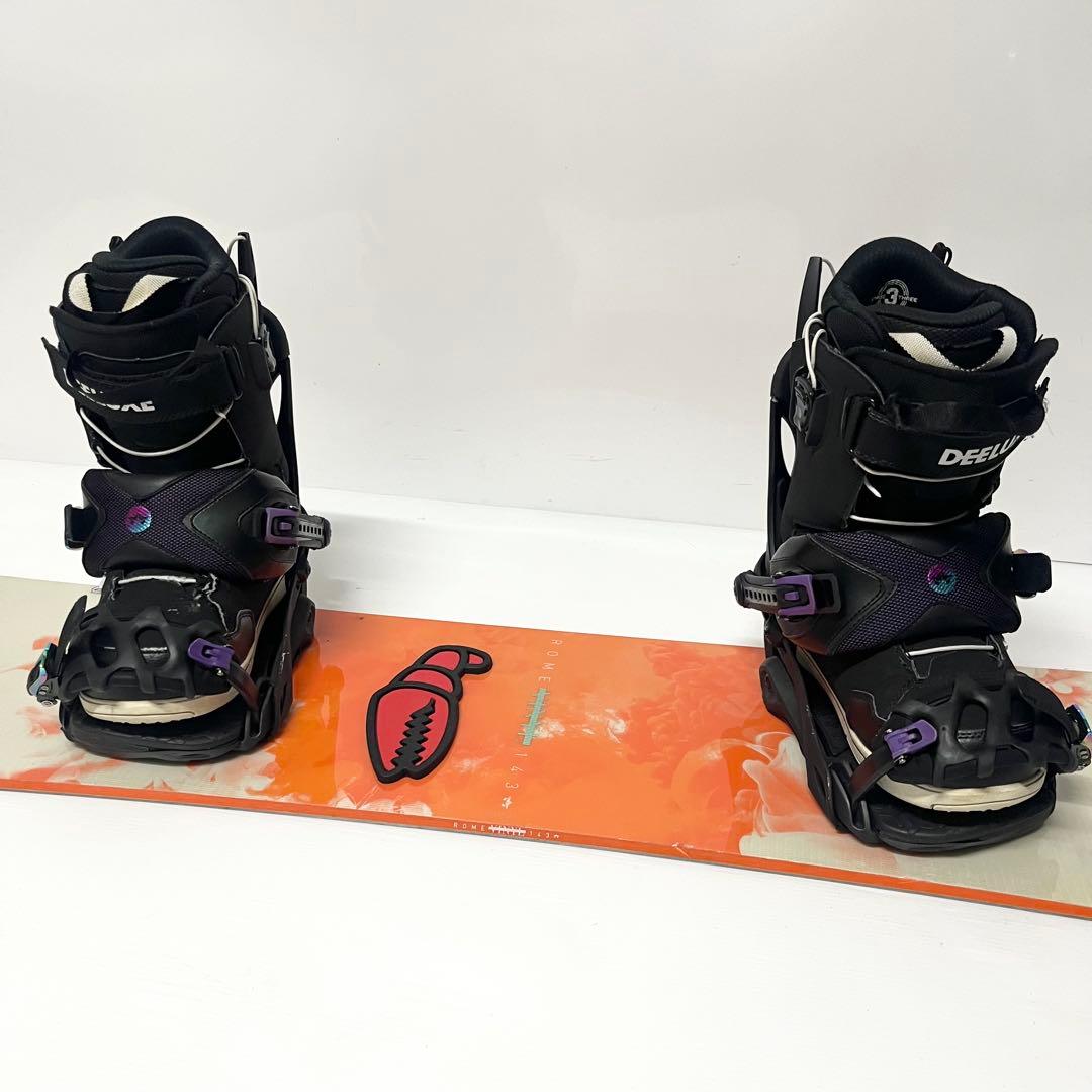 レディース　ROME SDS DEELUXE スノボセット　女性用スノーボード