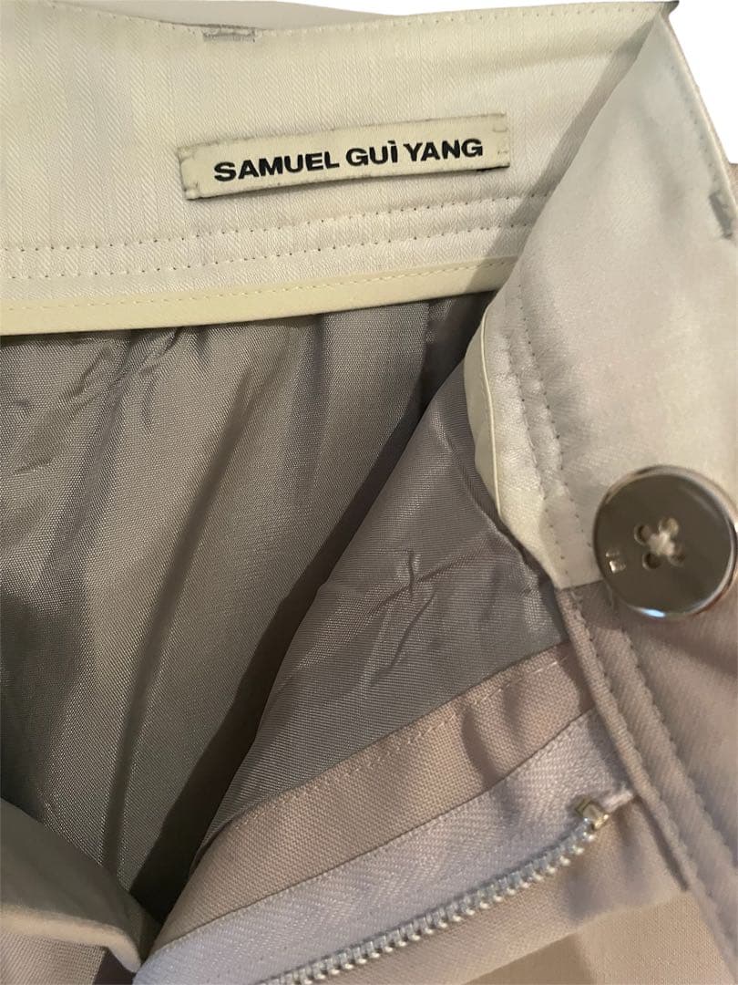 スーツ SAMUEL GUI YANG LEE TROUSER DOVE GREY
