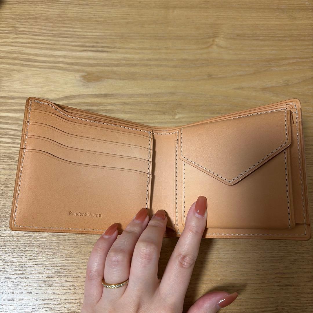 【新品】Hender Scheme half folded wallet