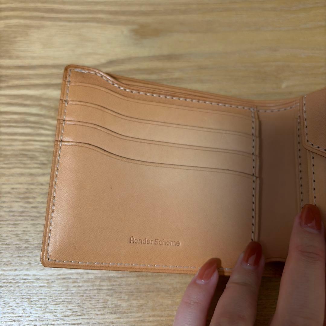 【新品】Hender Scheme half folded wallet