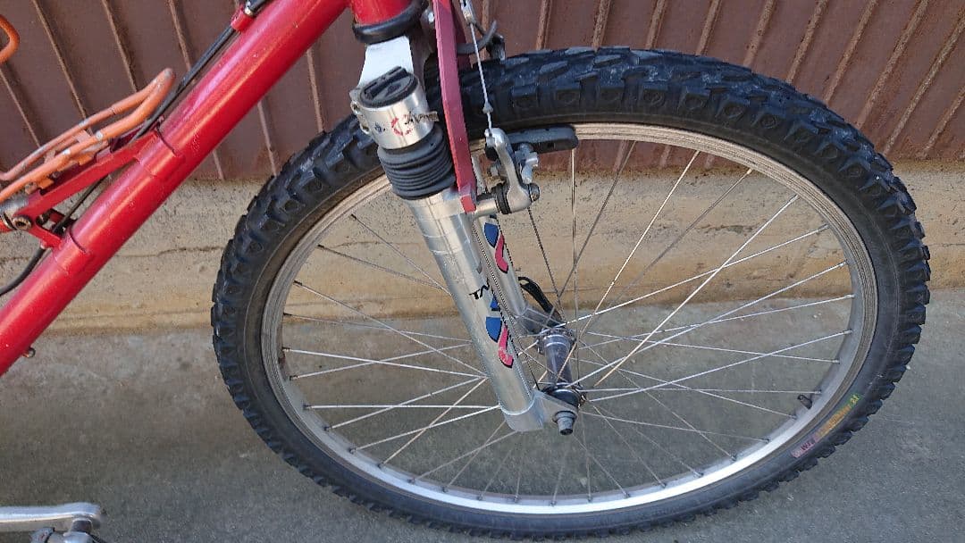 アイアンフォースマウンテンバイク Wスペンション (ジャンク)