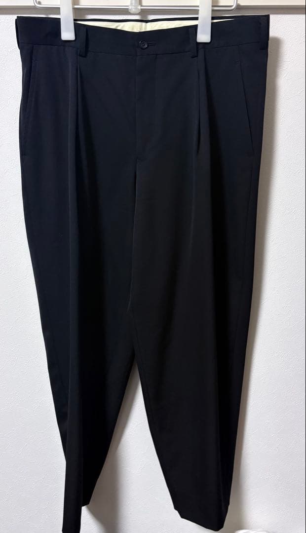 コムデギャルソンオムドゥ　黒 スラックス テーパード