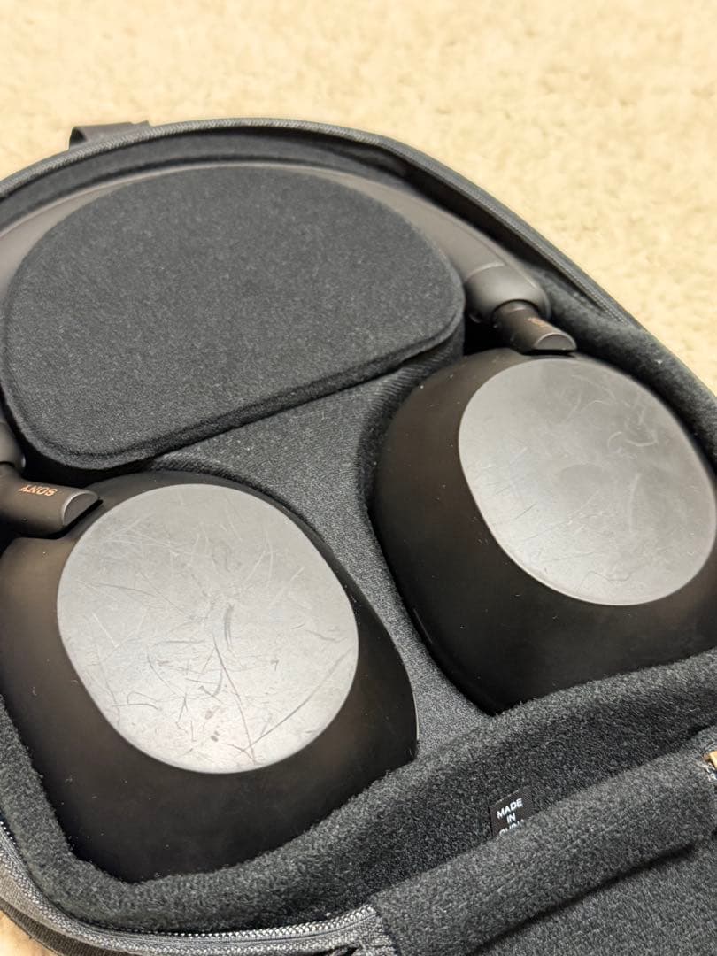 SONY WH-1000XM5ワイヤレスヘッドホン ブラック ケース付き