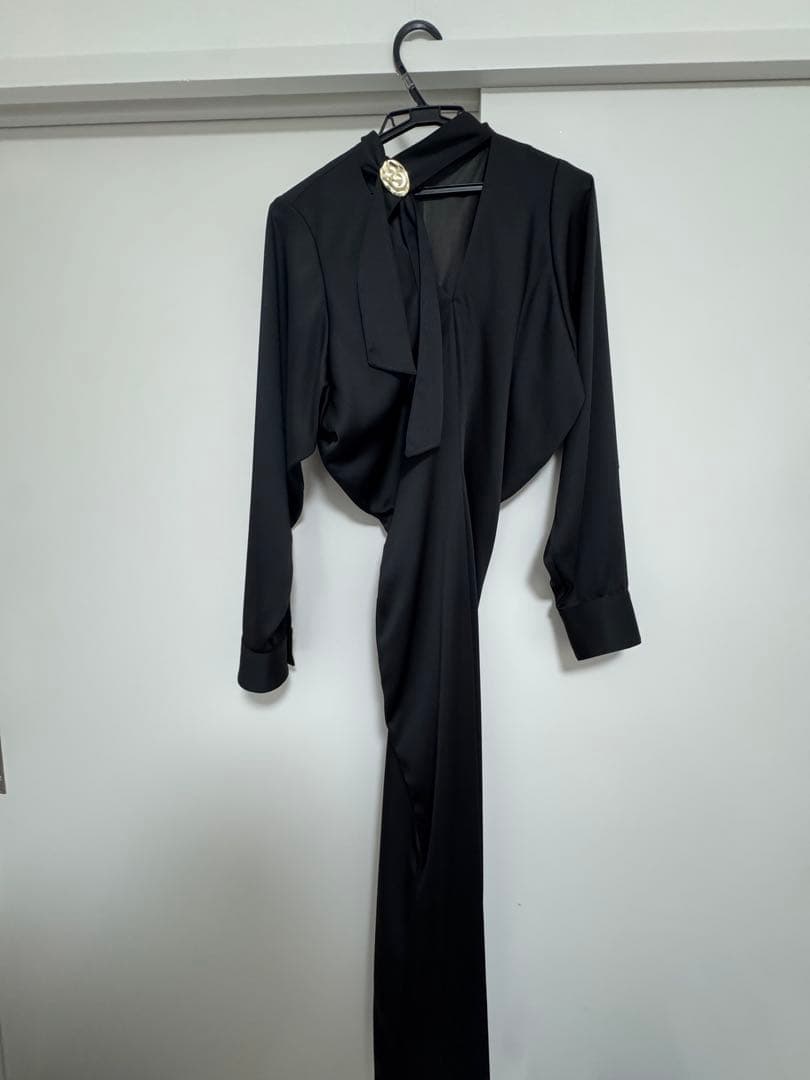 ánuans Mサイズ 長袖ロングワンピース