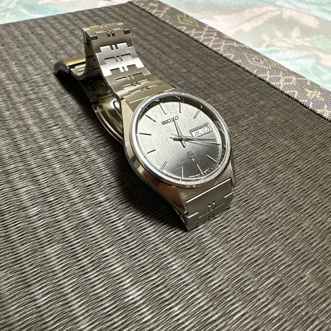 SEIKO グランドクォーツ　ツイン 腕時計　美品　稼動品 9943-8010