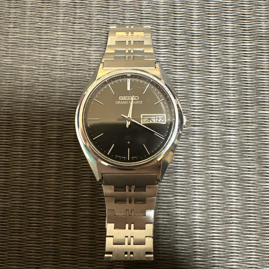 SEIKO グランドクォーツ　ツイン 腕時計　美品　稼動品 9943-8010