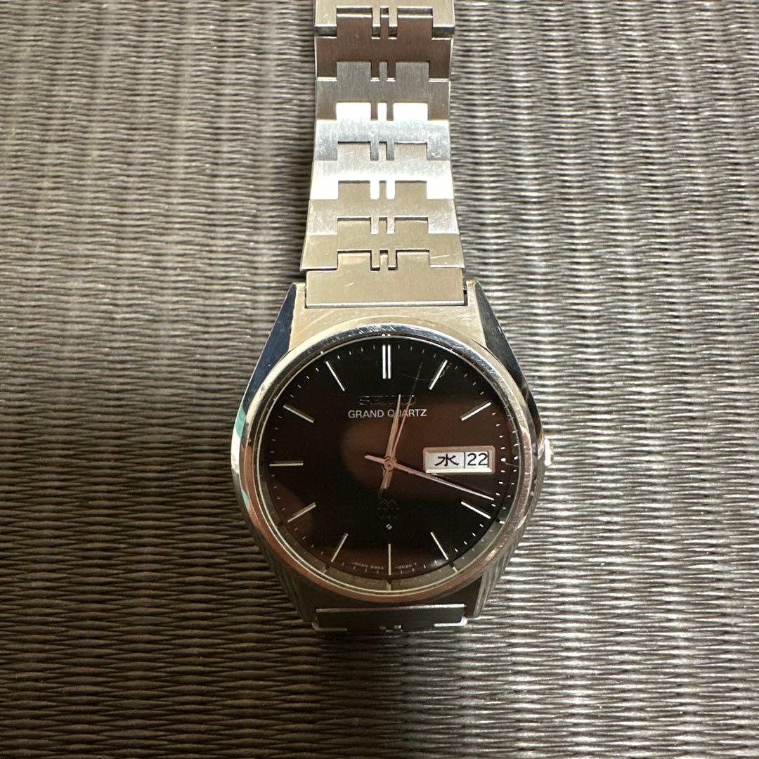 SEIKO グランドクォーツ　ツイン 腕時計　美品　稼動品 9943-8010