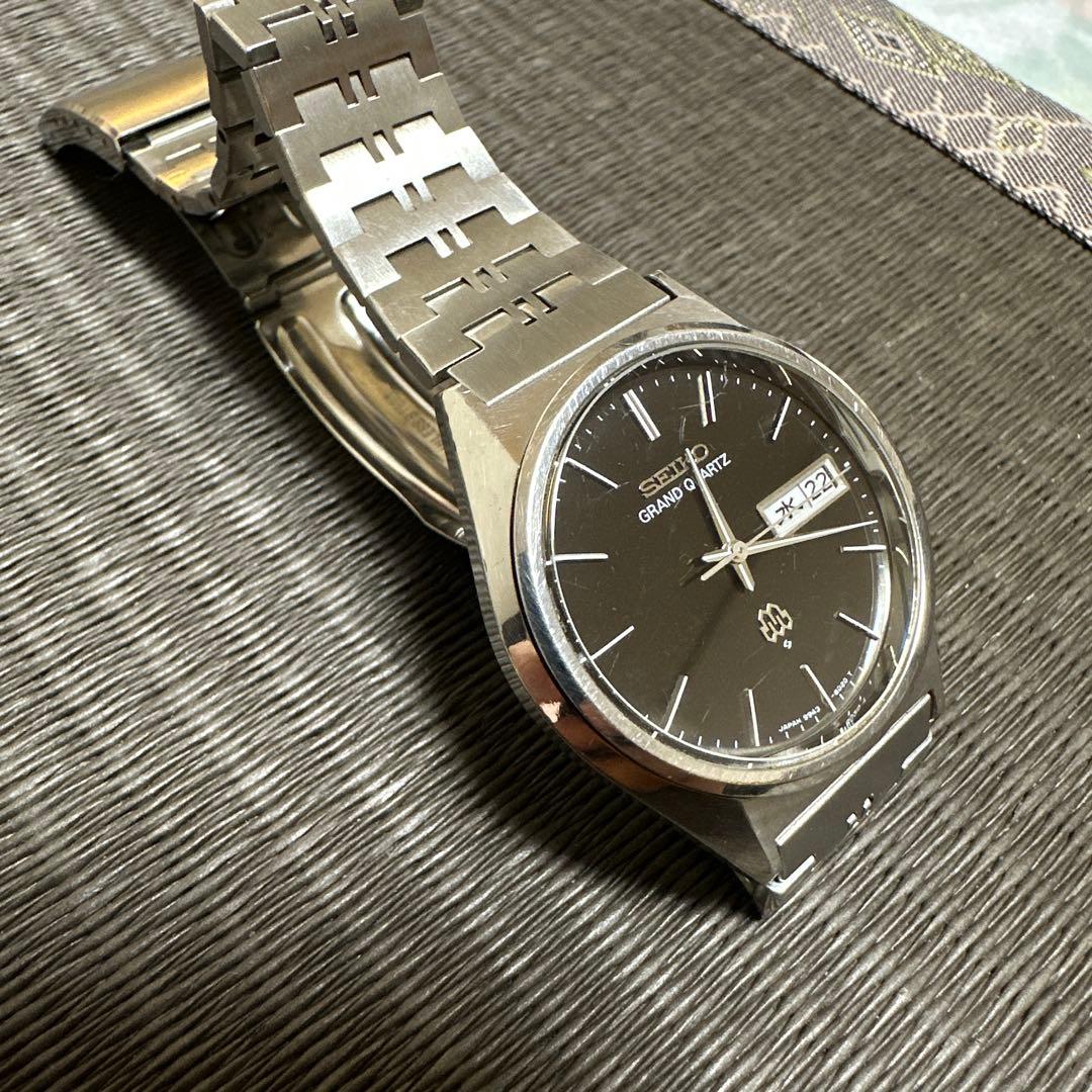 SEIKO グランドクォーツ　ツイン 腕時計　美品　稼動品 9943-8010