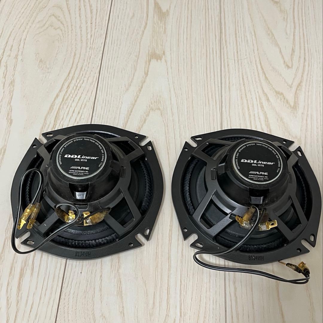 アルパインスピーカーセット　DDL-R17S /STE -G17C