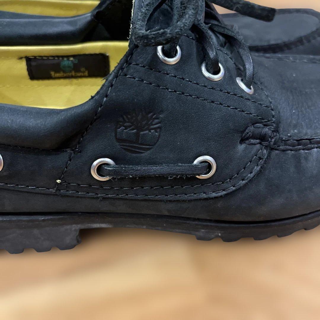 ァ*ァ様 新春特価【希少】Timberland 3eye ヌバック 黒 25 o