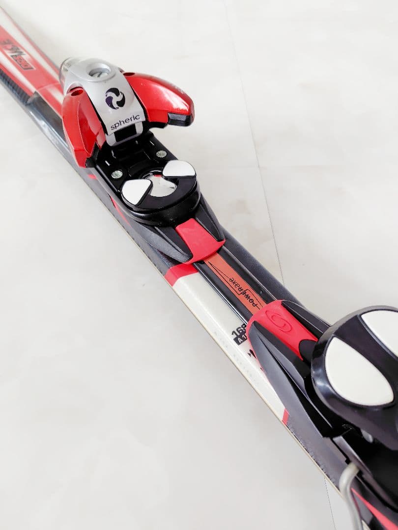 ★値下げ　Fischer スキー板　 フィッシャー　赤＆白 165〜166cm