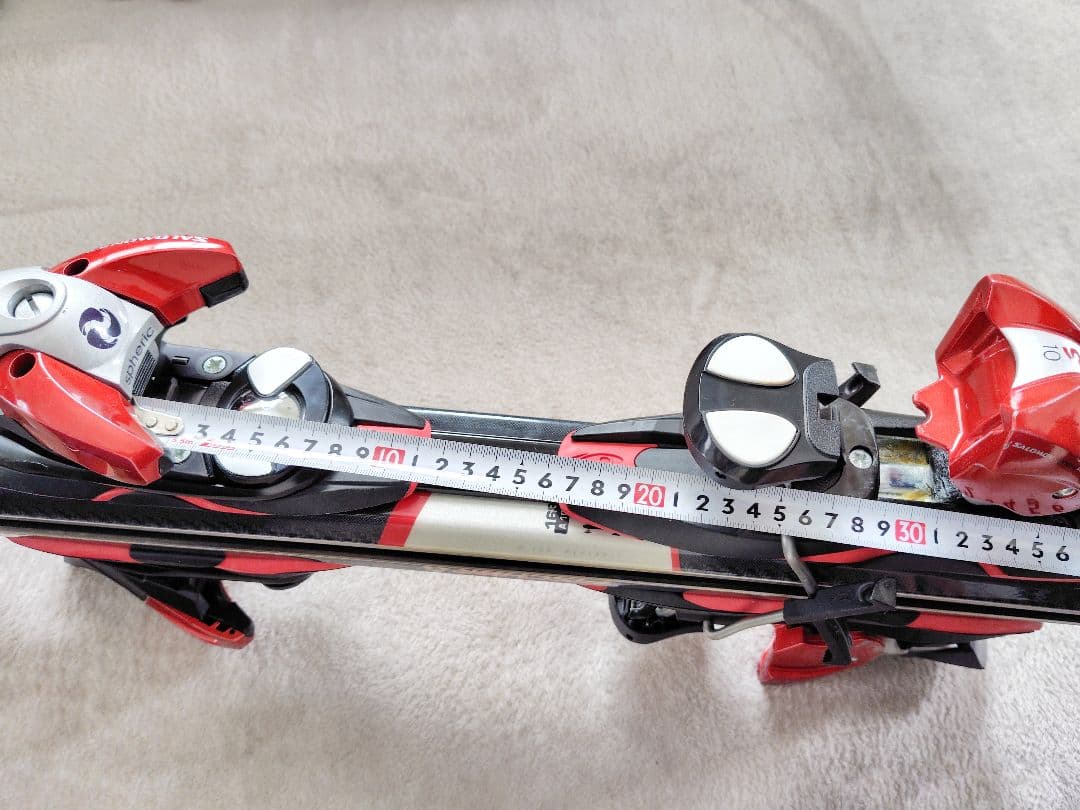 ★値下げ　Fischer スキー板　 フィッシャー　赤＆白 165〜166cm