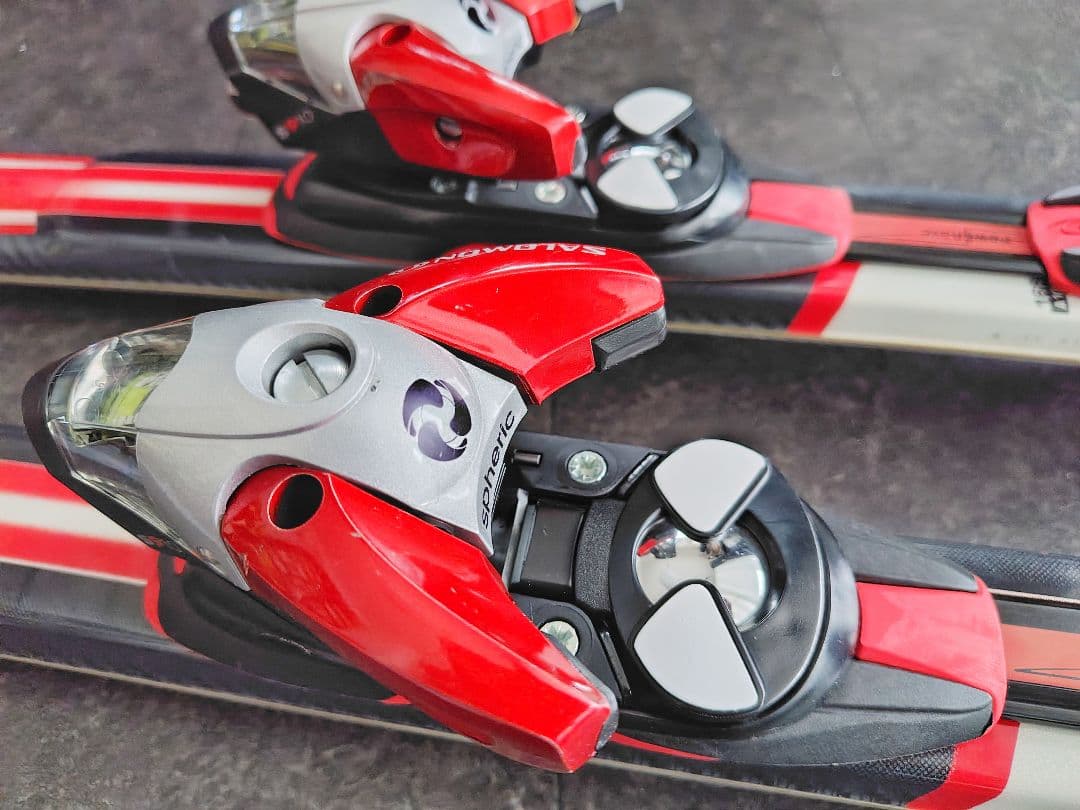 ★値下げ　Fischer スキー板　 フィッシャー　赤＆白 165〜166cm