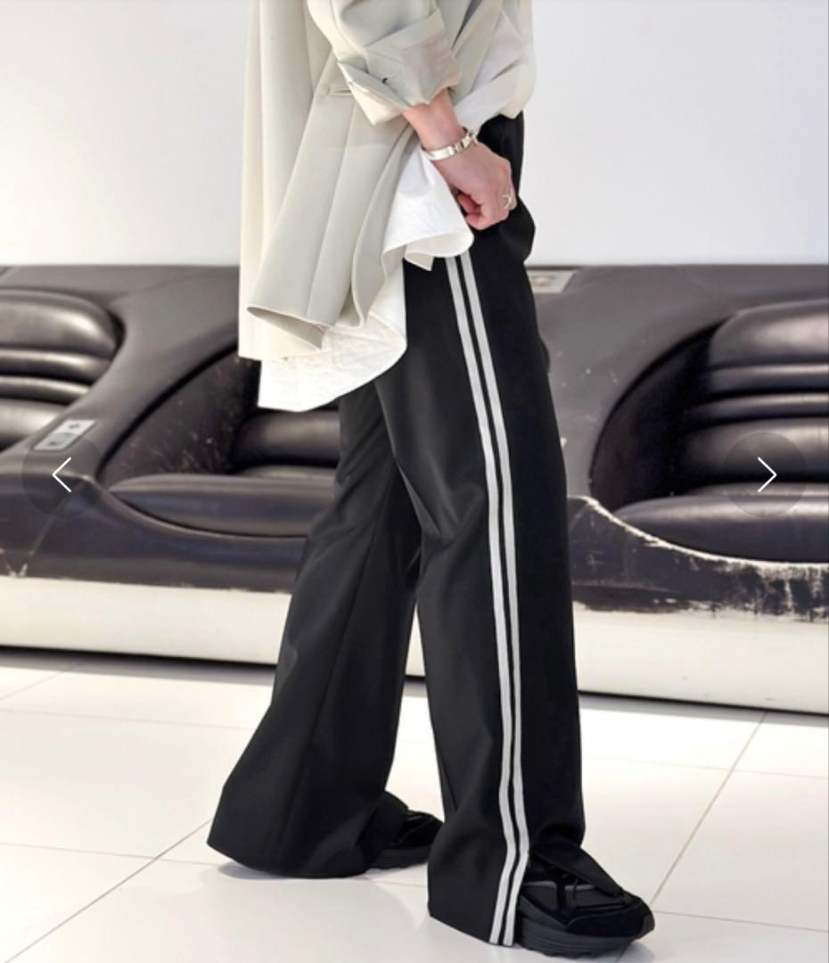 AP STUDIO T/W サイドラインパンツ 24AW トラックパンツ 38