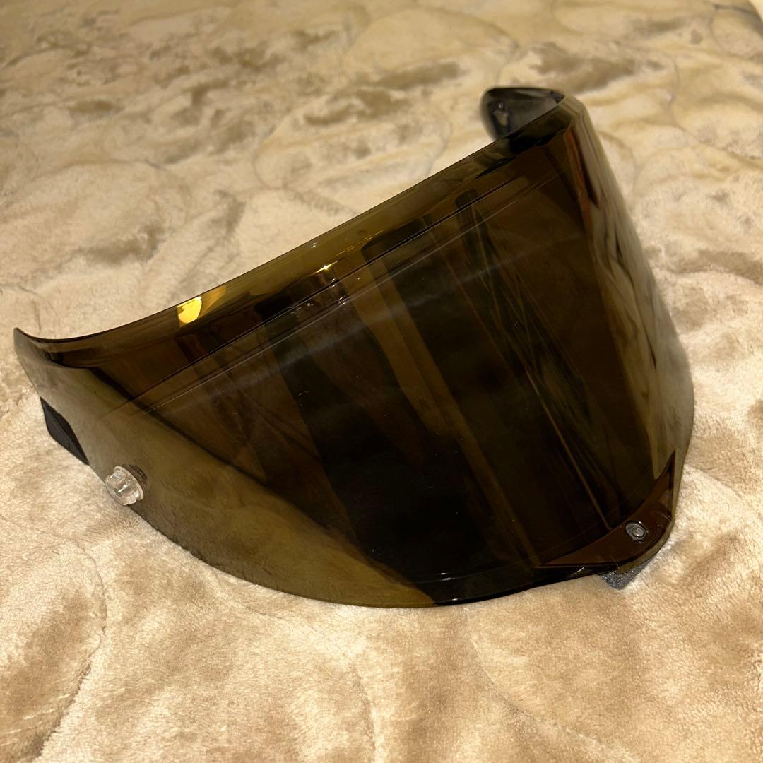 AGV PISTA GP RR用純正シールド イリジウムゴールド