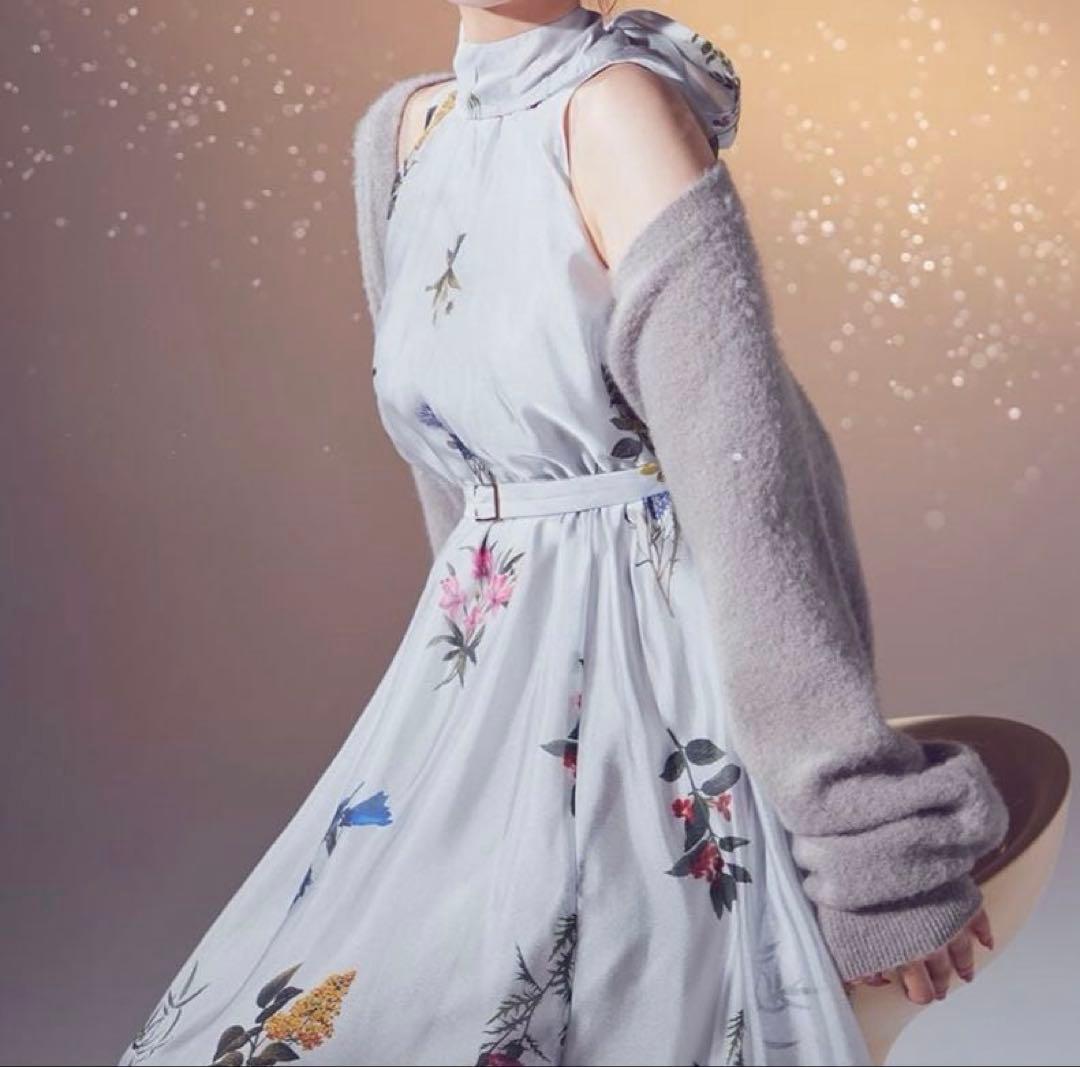 スナイデル Sustainableフラワーモチーフワンピース×ボレロセット