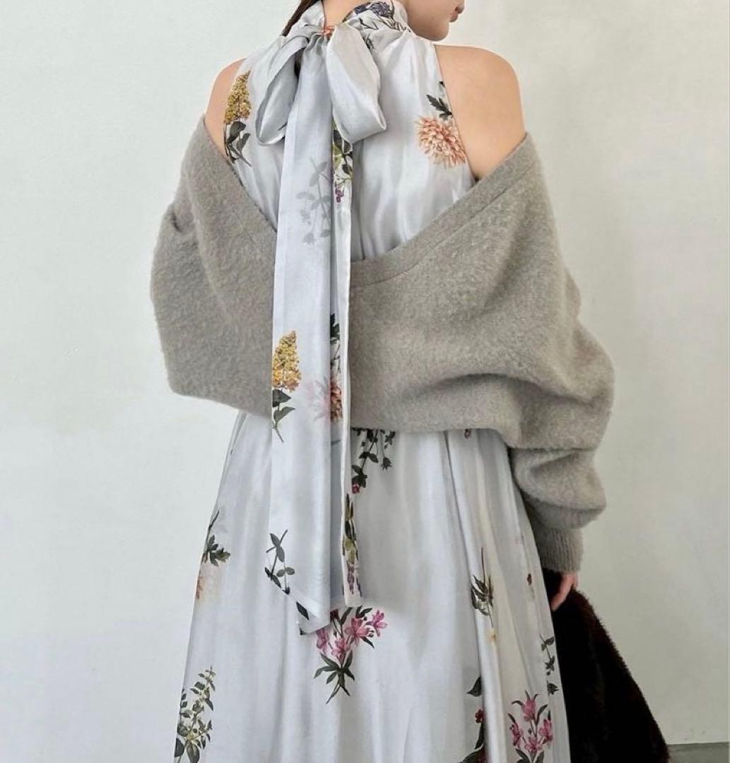 スナイデル Sustainableフラワーモチーフワンピース×ボレロセット