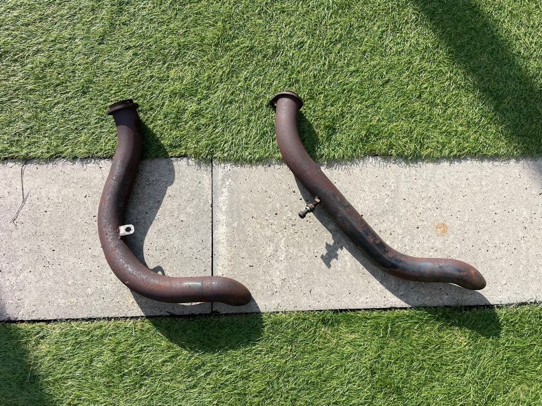 ショベル ワンオフ ターンアウト マフラー