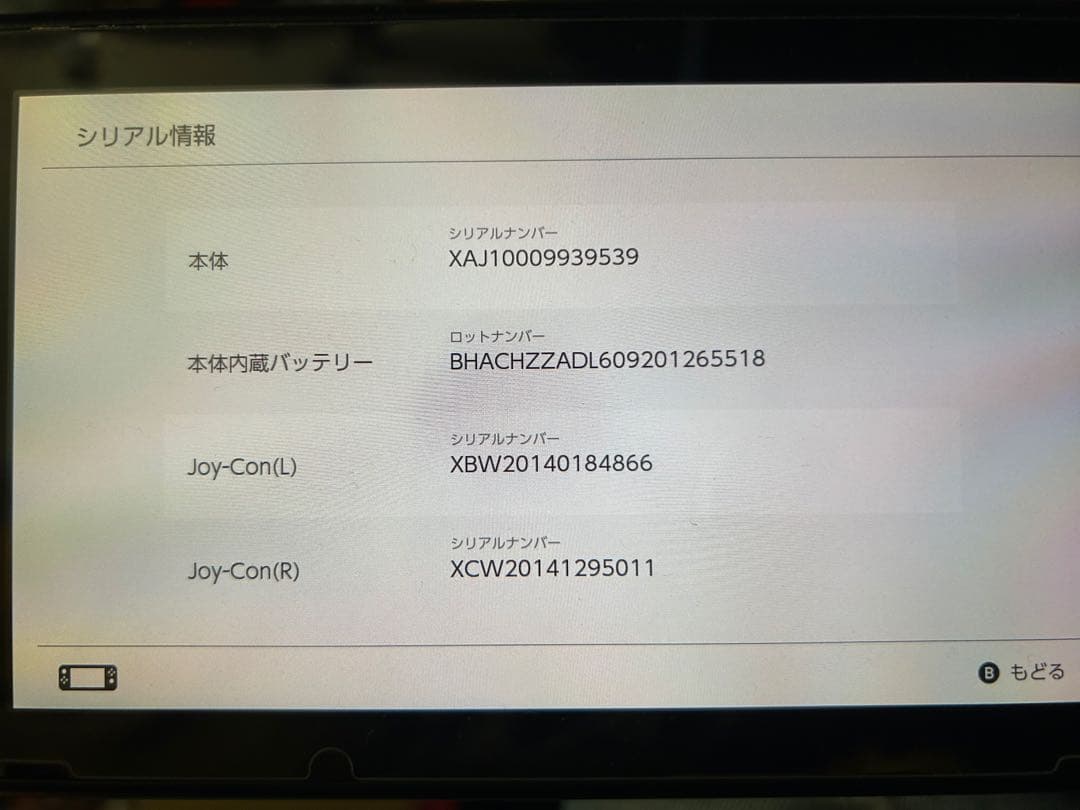 Nintendo Switch 動作品 ジャンク