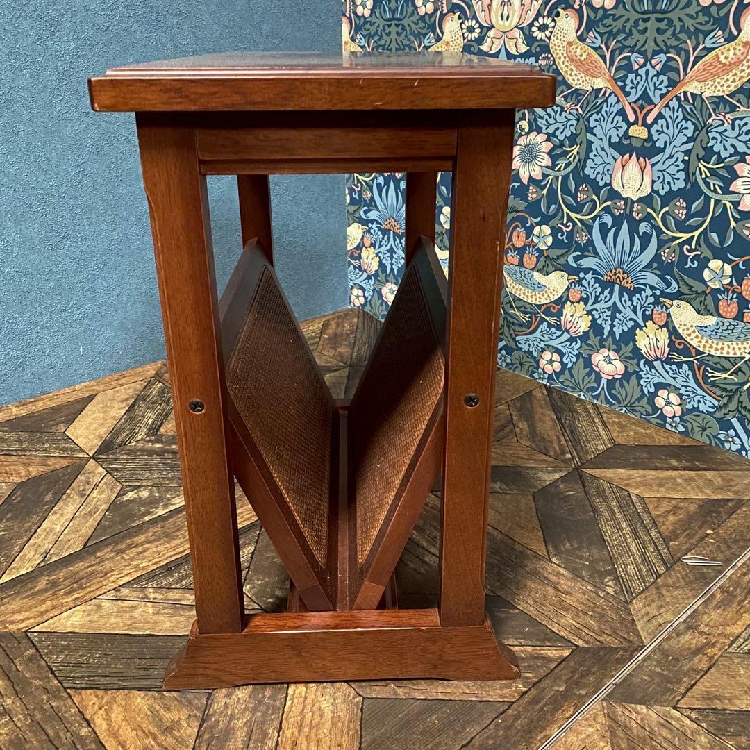 yuki ＊マルニ マガジンラック 地中海シリーズ サイドテーブル