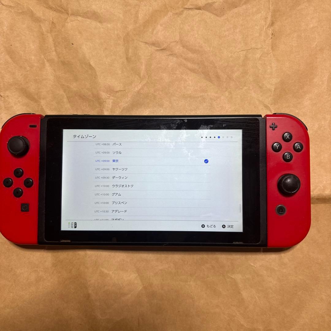 Nintendo Switch 本体 レッドジョイコン