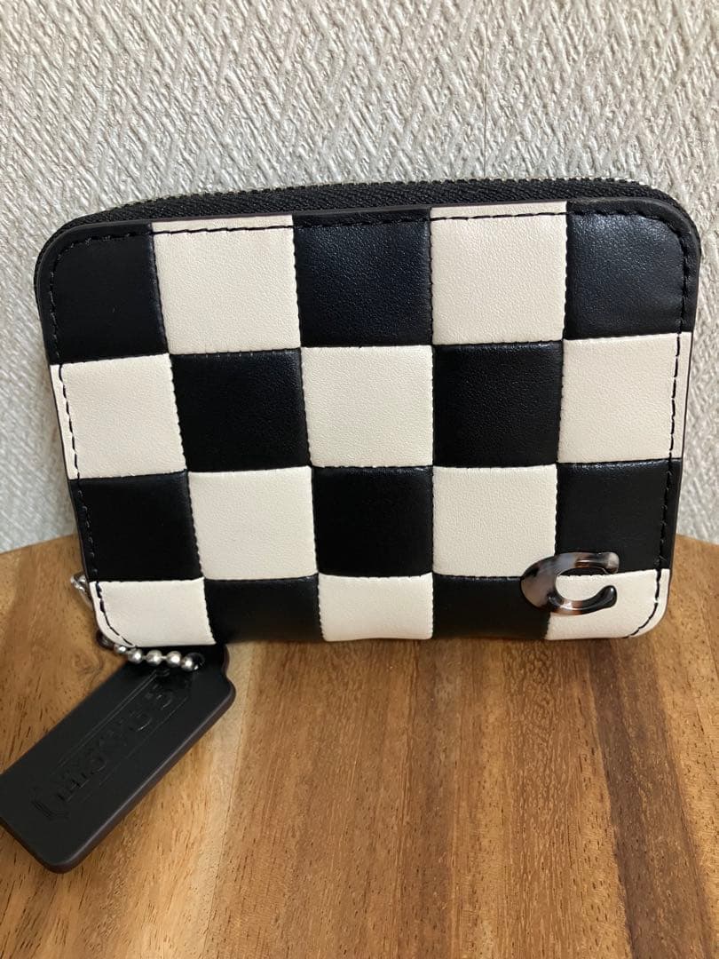COACH coachtopiaチェッカー　財布