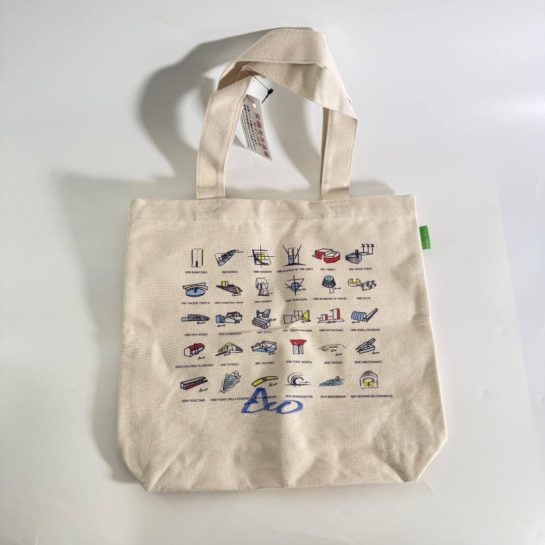 安藤忠雄直筆サイン入り TADAO ANDO YOUTH トートバッグ 新品