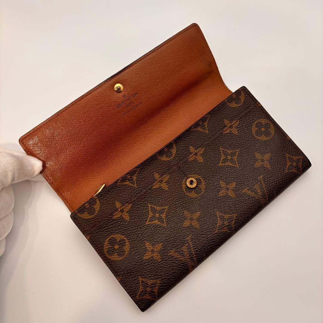 ルイヴィトン✨モノグラム✨ポルトフォイユ・サラ 二つ折り財布