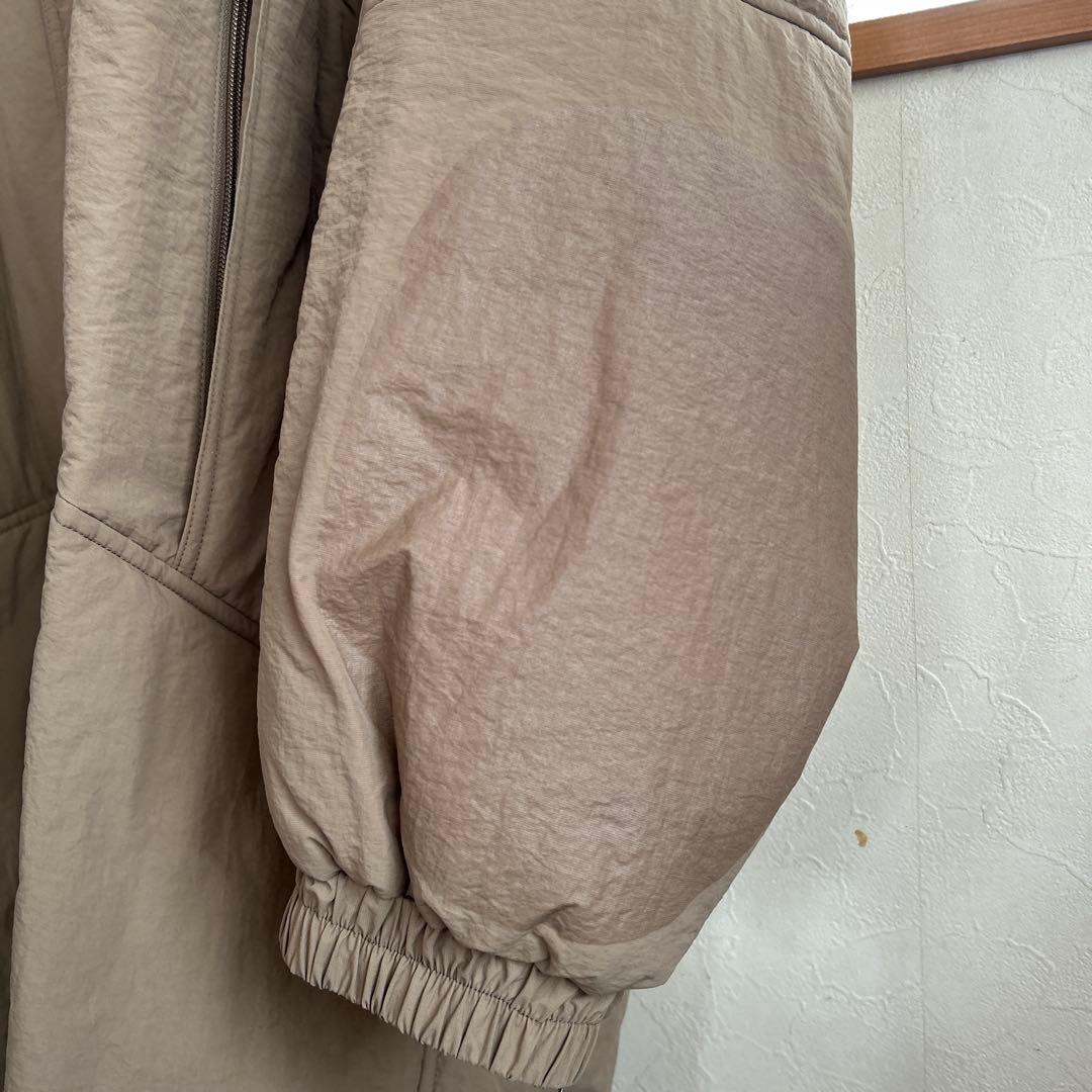 定価39000円新品タグ付きPRIORITY中綿フード付きコートベージュ