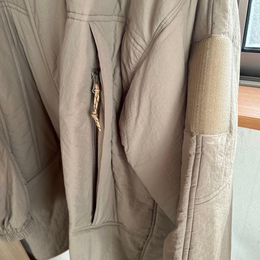 定価39000円新品タグ付きPRIORITY中綿フード付きコートベージュ