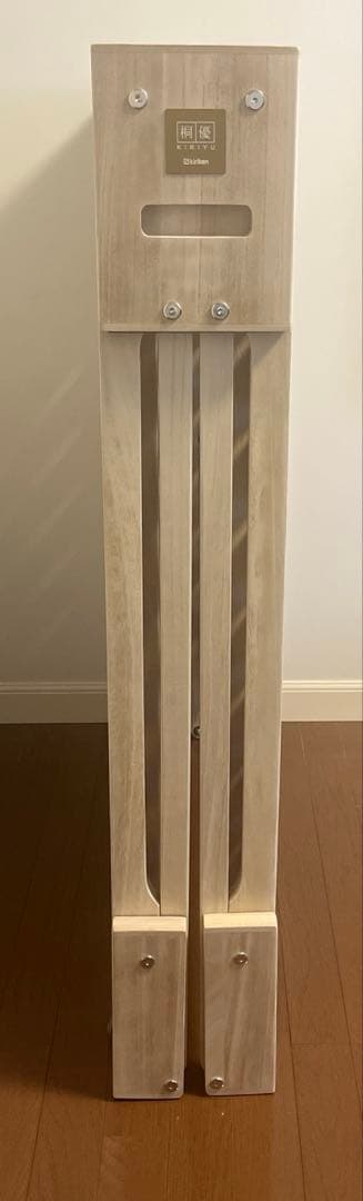 【総桐製】すのこ式折りたたみベット