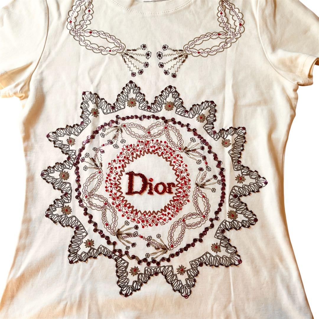 極美品 Christian Diorクリスチャンディオール ガリアーノ期Tシャツ