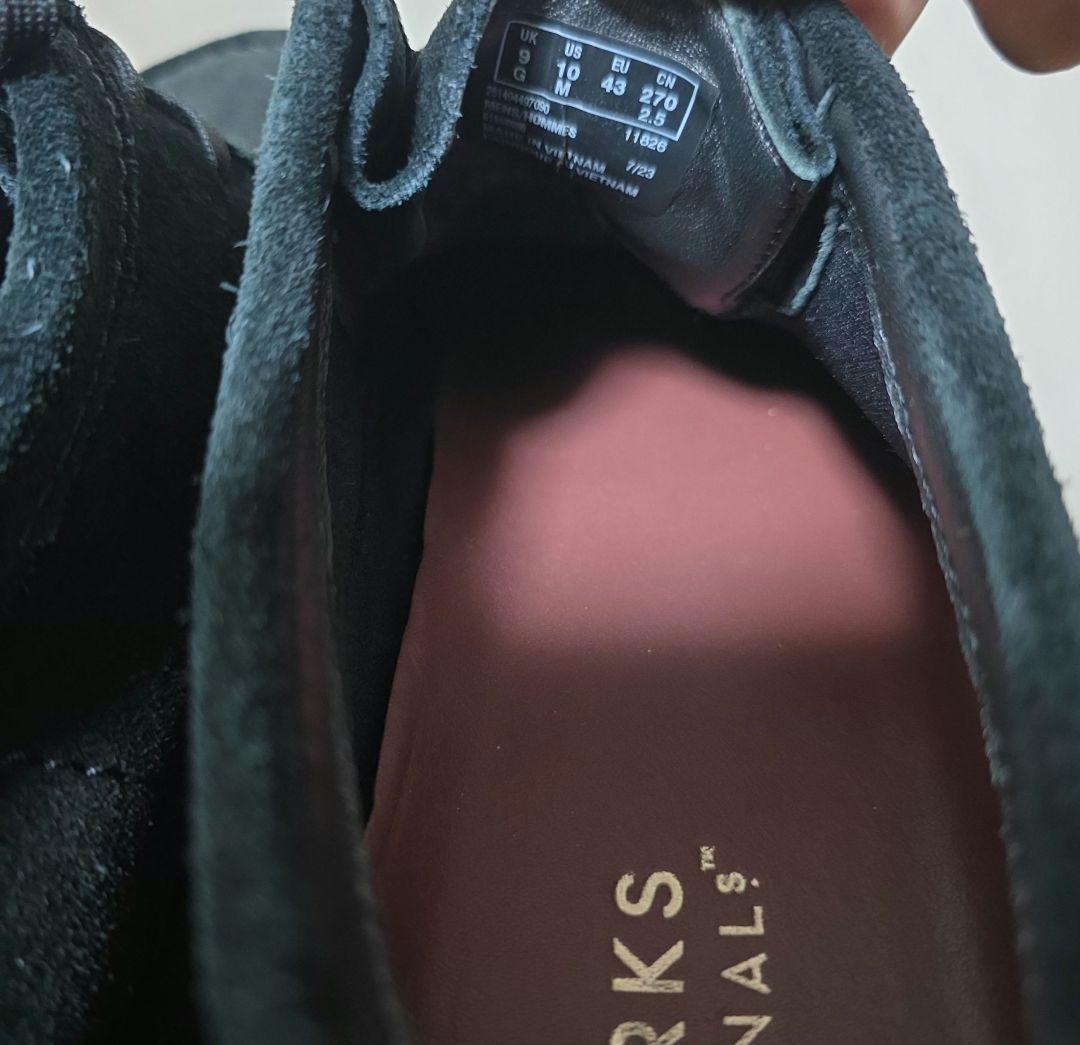 CLARKS ORIGINALS ワラビーエヴォブーツ （ブラックスエード）