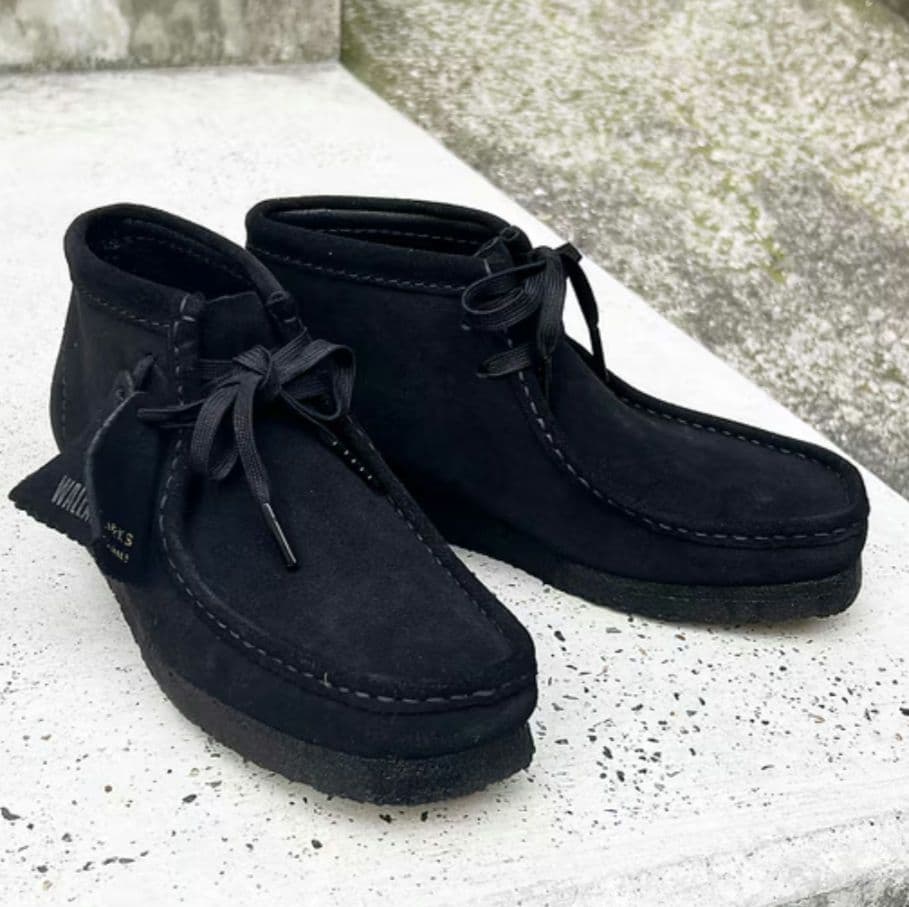 CLARKS ORIGINALS ワラビーエヴォブーツ （ブラックスエード）