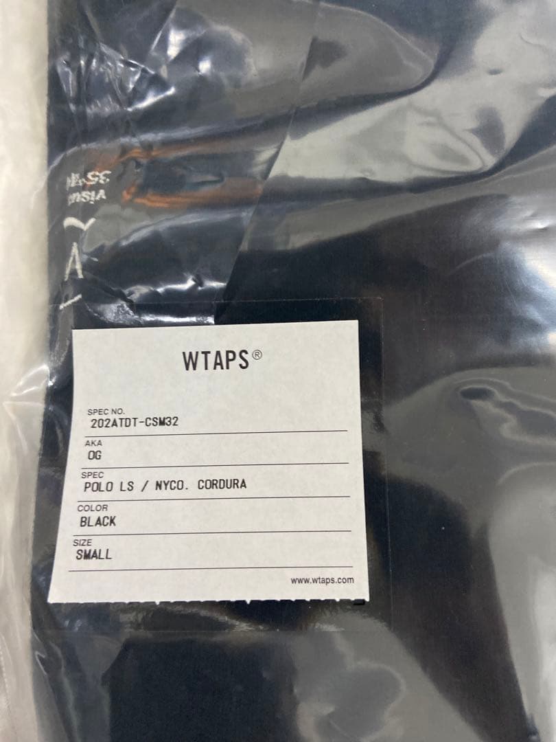 新品★WTAPS POLO L/S 01 ポロシャツ長袖カットソーダブルタップス