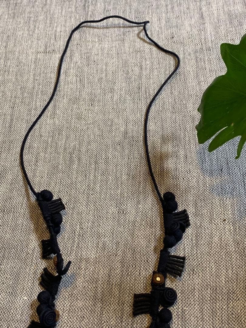 イッセイミヤケ HaaT（ハート）　布ネックレス　初期　極美品　希少